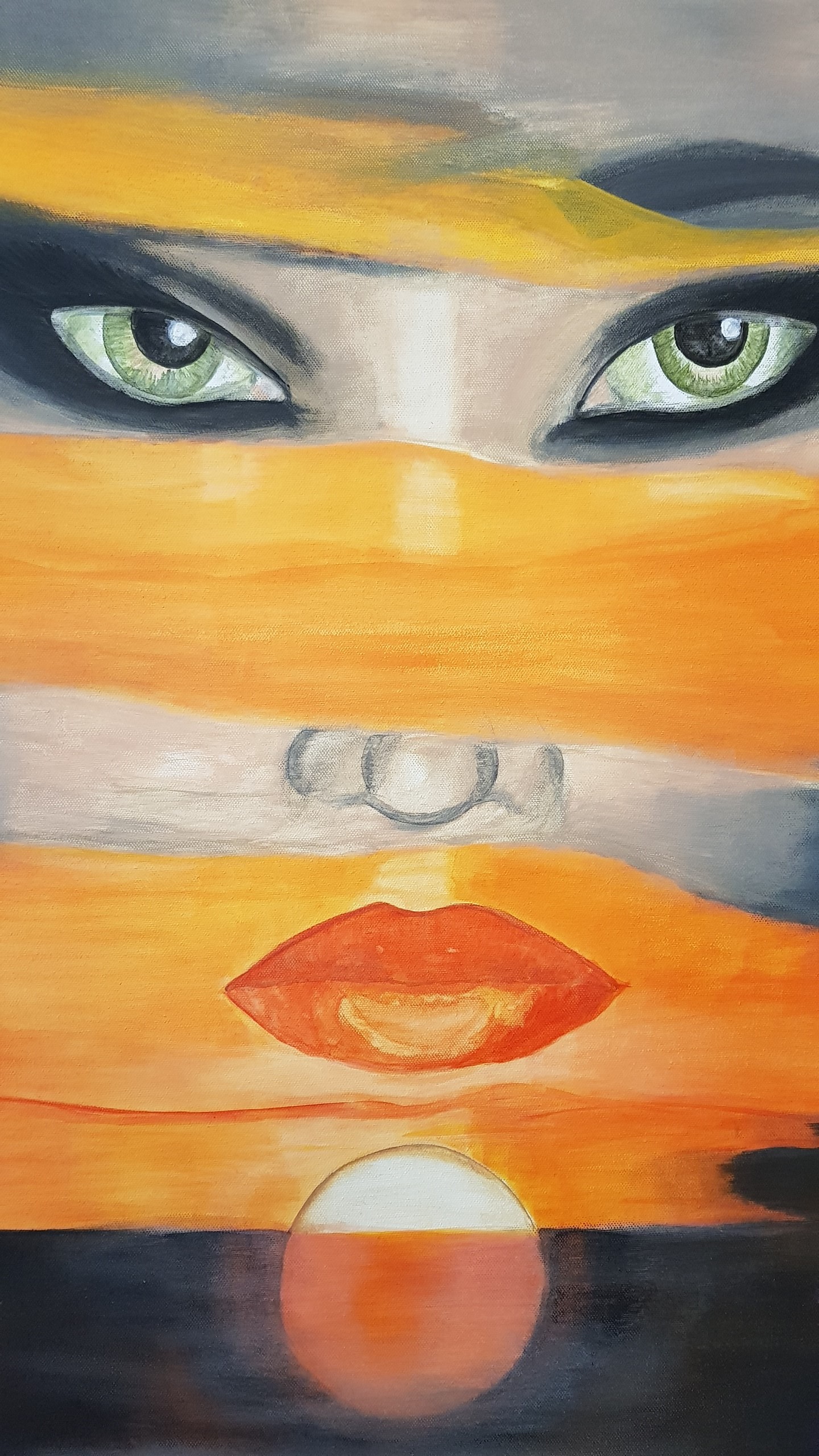 Hot Eyes W1 Acrylique