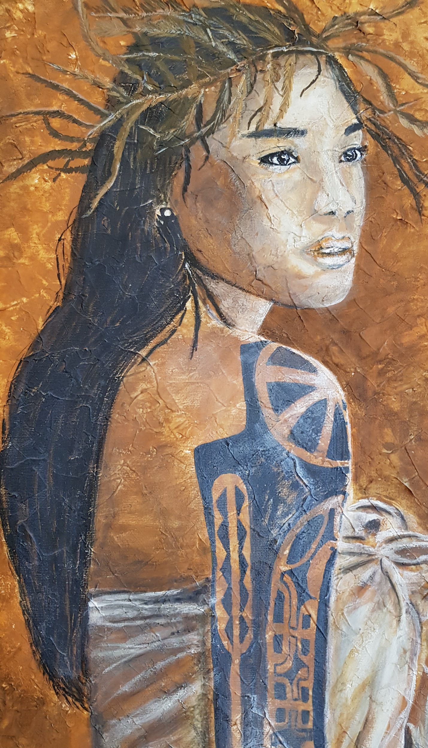 Mauricienne Tattoo W Acrylique